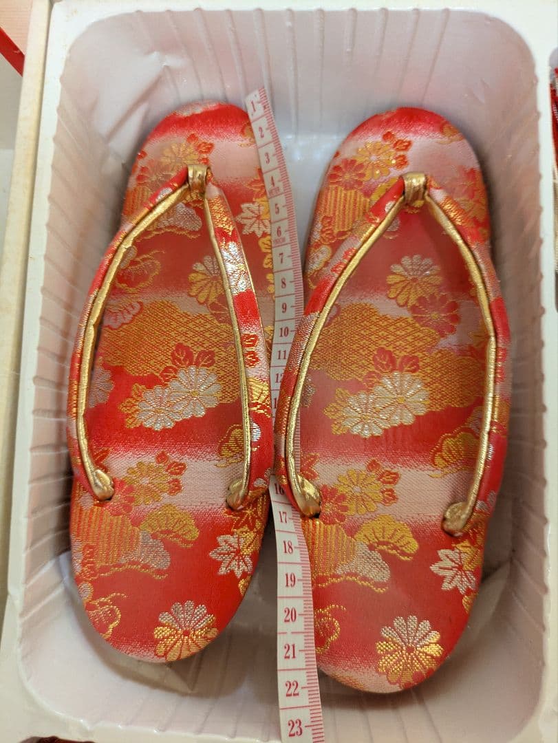 七五三 7歳 正絹 着物セット 肌襦袢 襟 草履 女の子 着物 七歳 四つ身