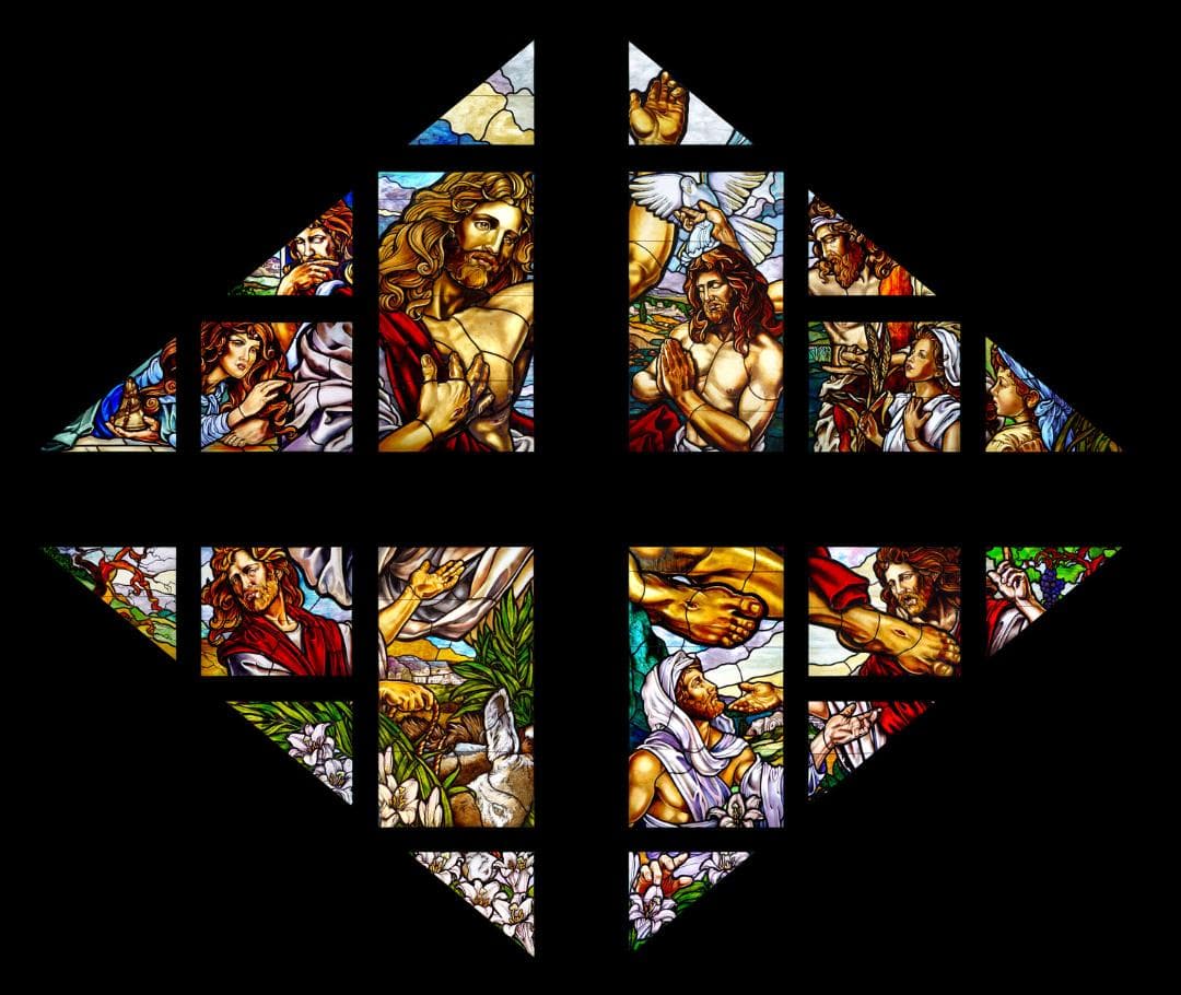 新品 グラスマスターズ社 ヴィンテージ ステンドグラス ベサニー・ルーテル教会