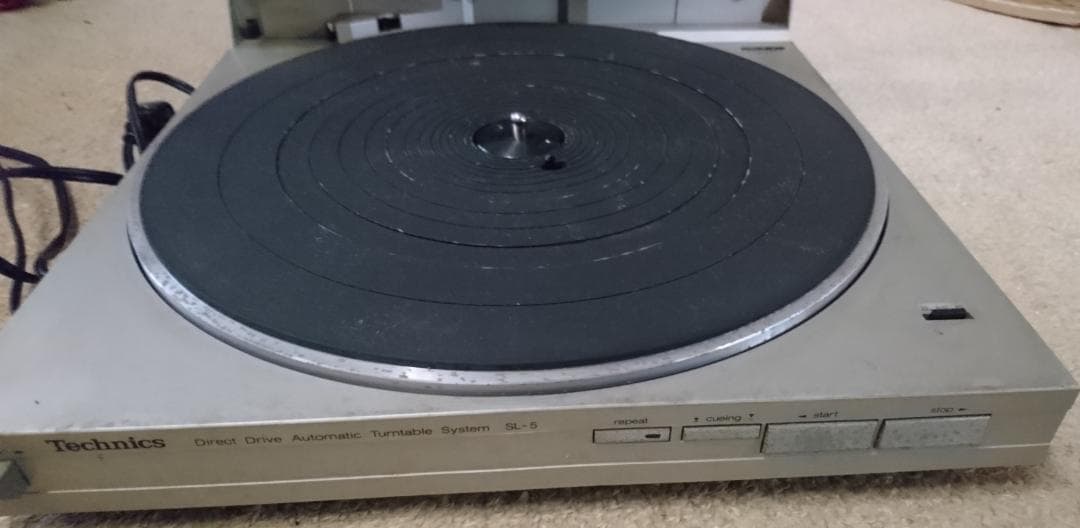 Technics　SL-5（レコードプレイヤー）