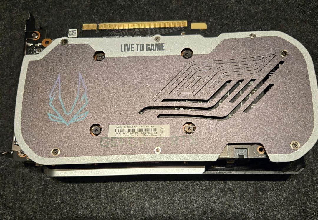 ZOTAC GeForce RTX 4070　12GB