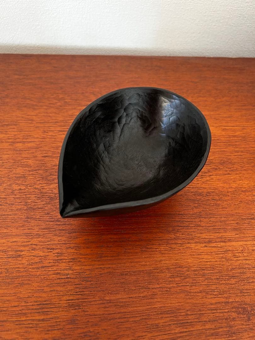 三谷龍二　片口　黒漆器