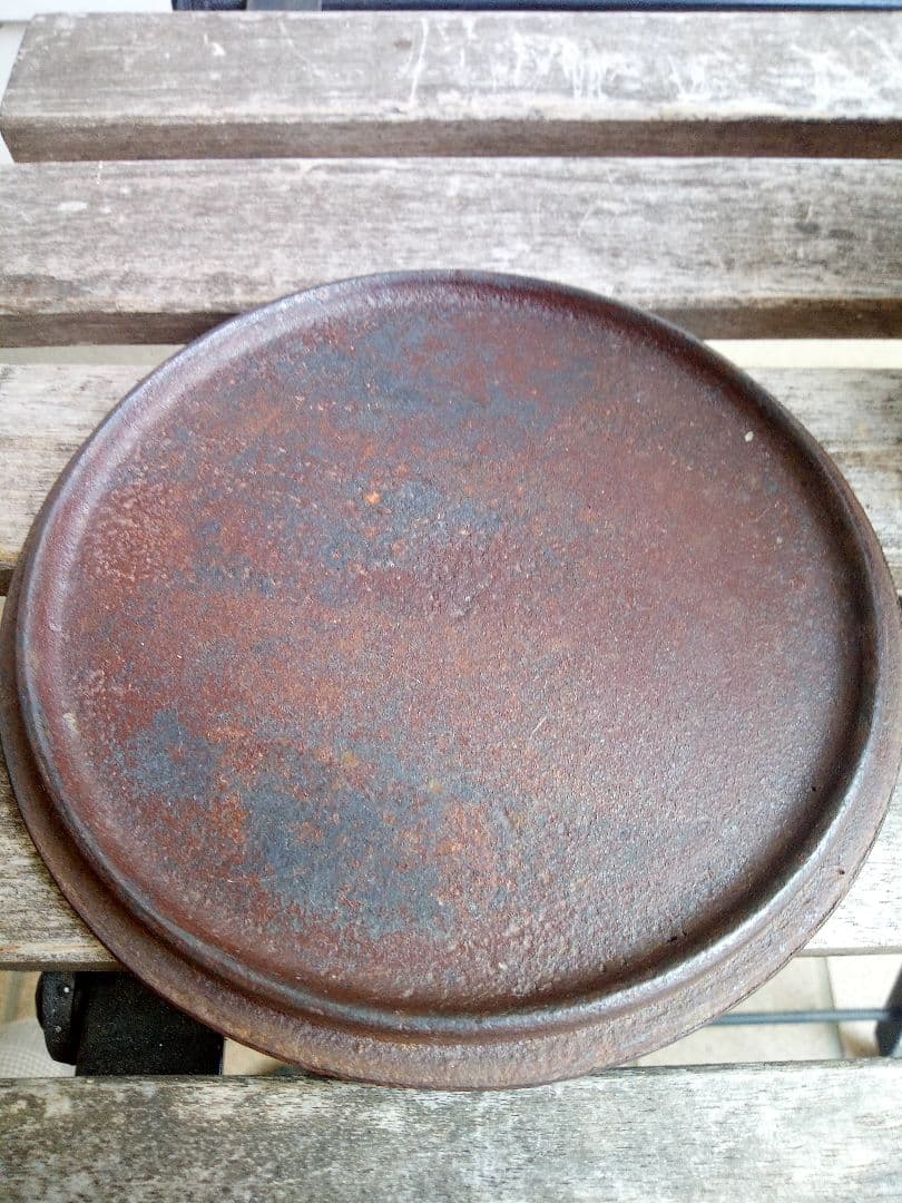 佐藤勝久　鉄瓶　利休番傘蓋砥草紋