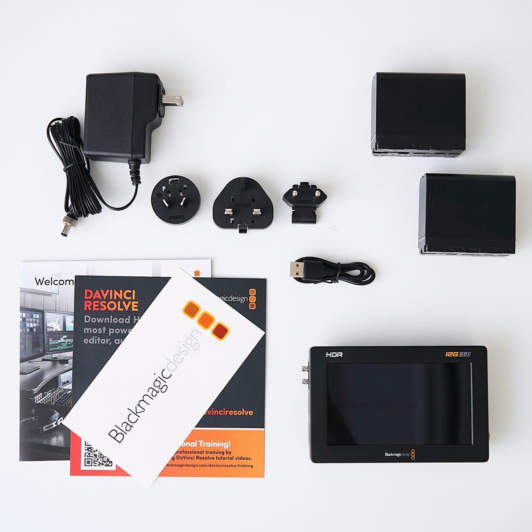 Blackmagic Video Assist 5\" 12G HDR 本体