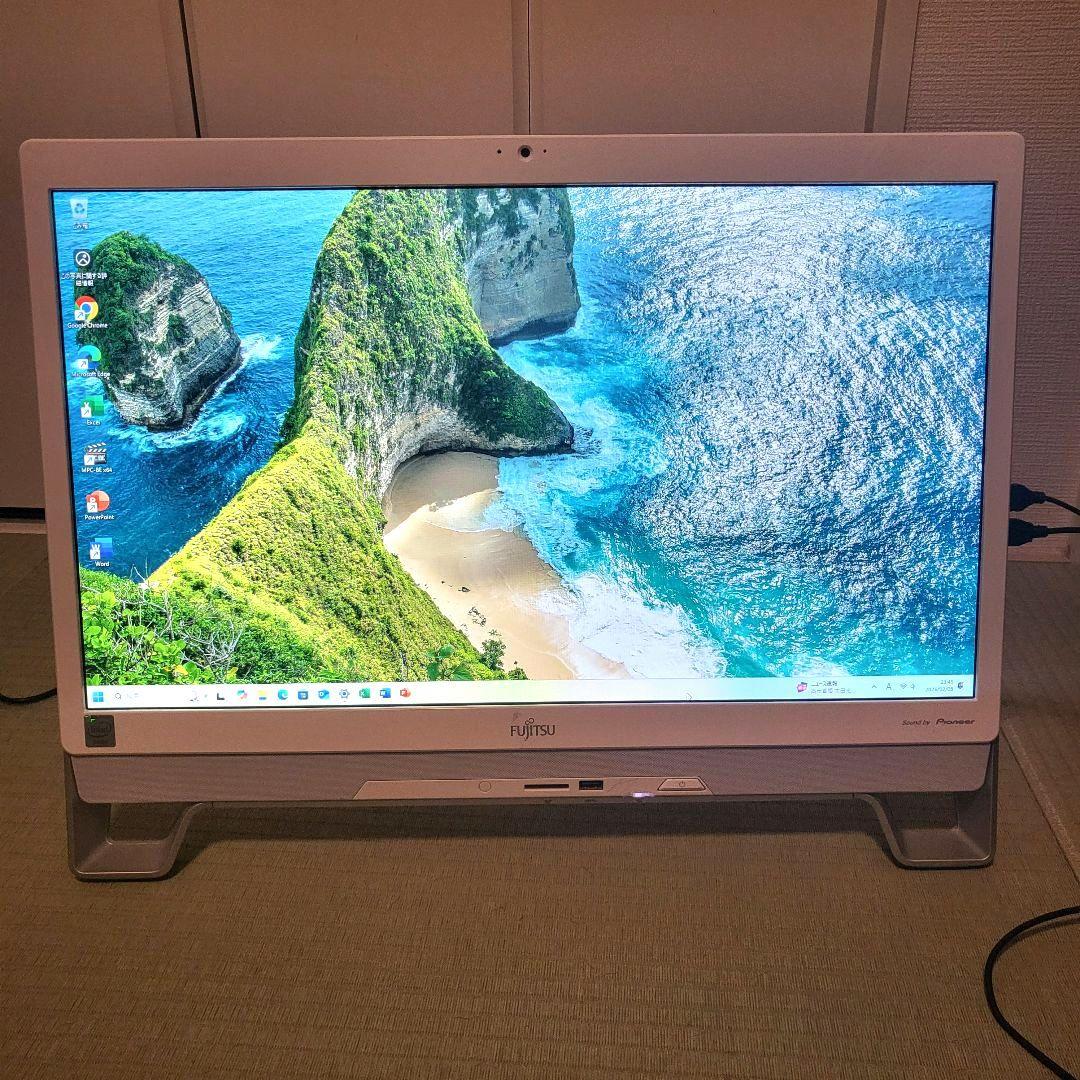 一体型PC Win11Pro Office2024 i3 8GB SSD+HDD