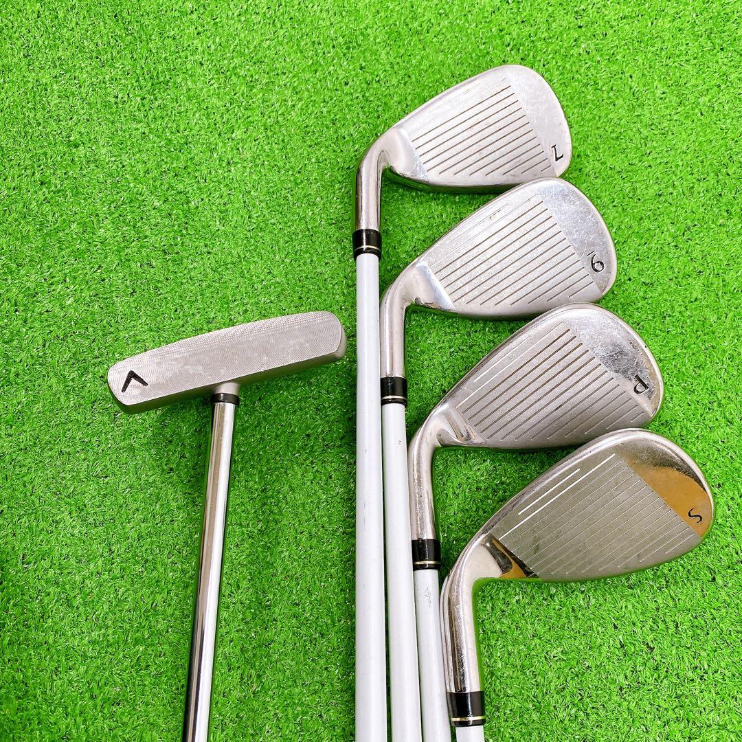 キャロウェイ ソレイユ レディースクラブセット 8本 現行バッグ付き 少し訳有り