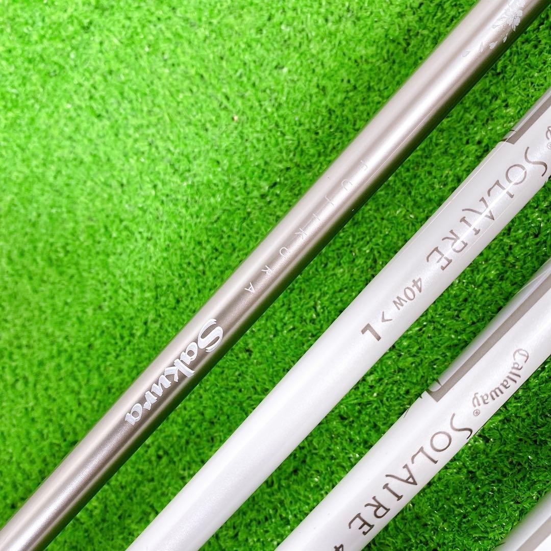 キャロウェイ ソレイユ レディースクラブセット 8本 現行バッグ付き 少し訳有り