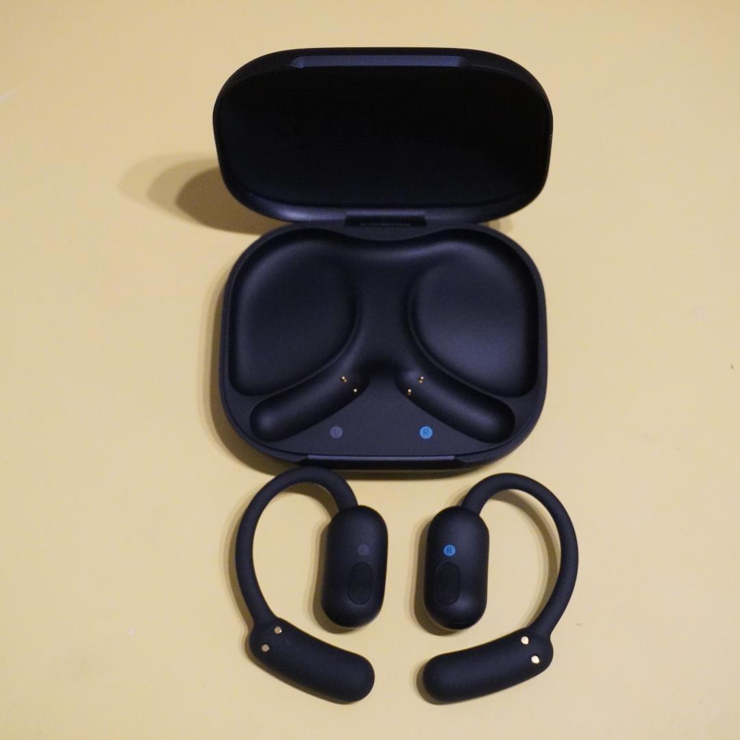 Soundcore AeroFit 2 ワイヤレスイヤホン オープンイヤー 黒