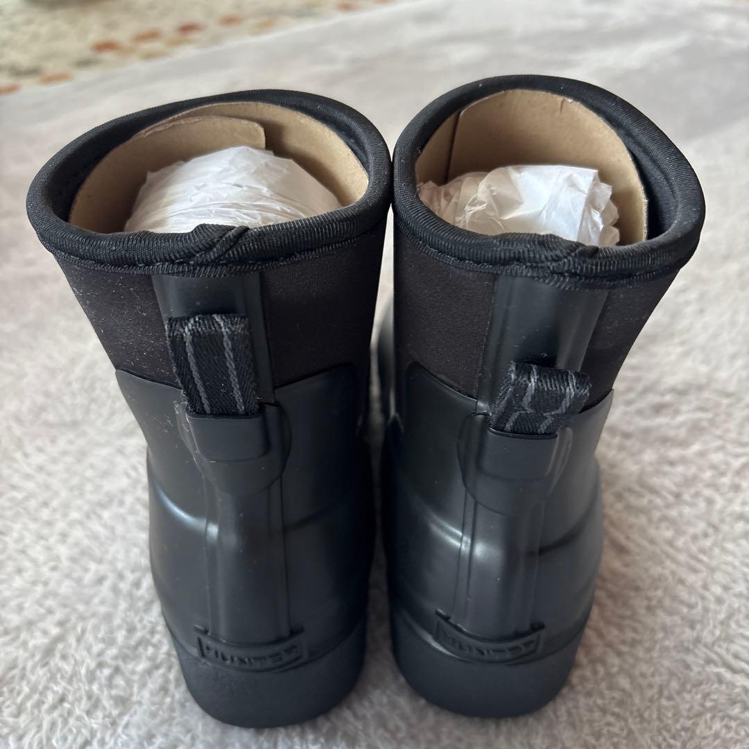 ブラックショートブーツ