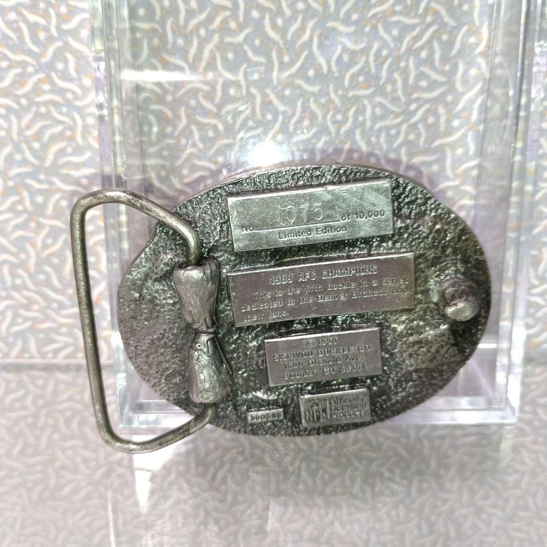 【超レア】DENVER BRONCOS 1989年 AFCチャンピオン バッジ