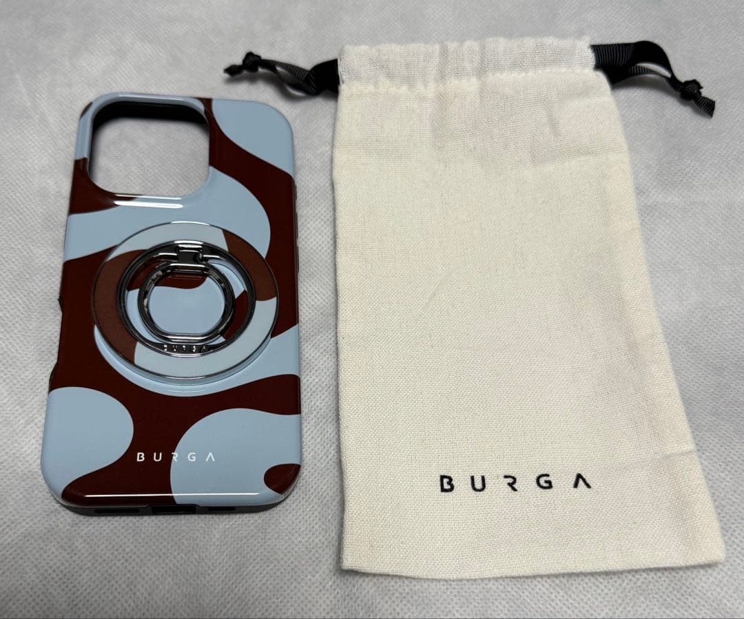 BURGA core iPhone16proケース＋マグネティックリングホルダー