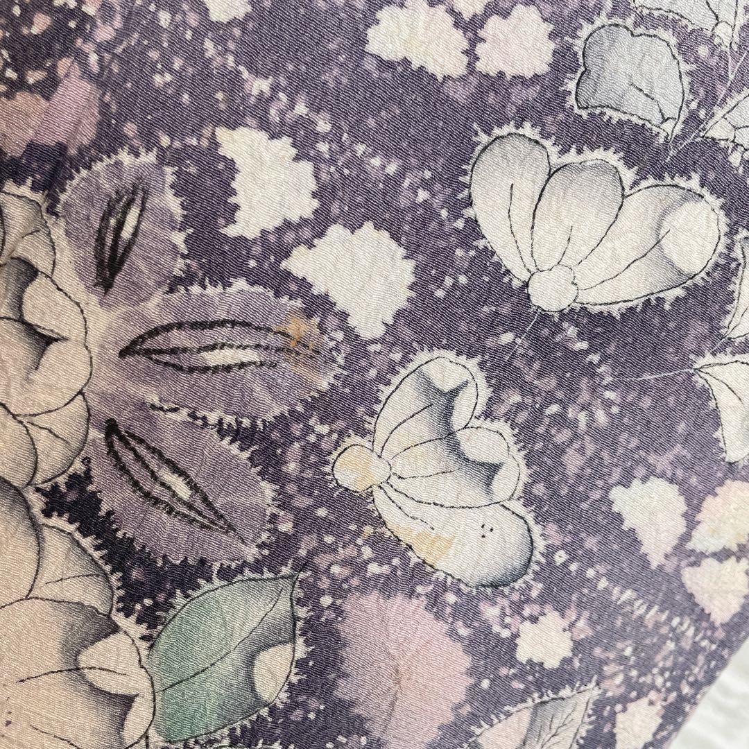 訪問着　フルセット　辻ヶ花　翠山　難あり　練習用　撮影用　着物　I7