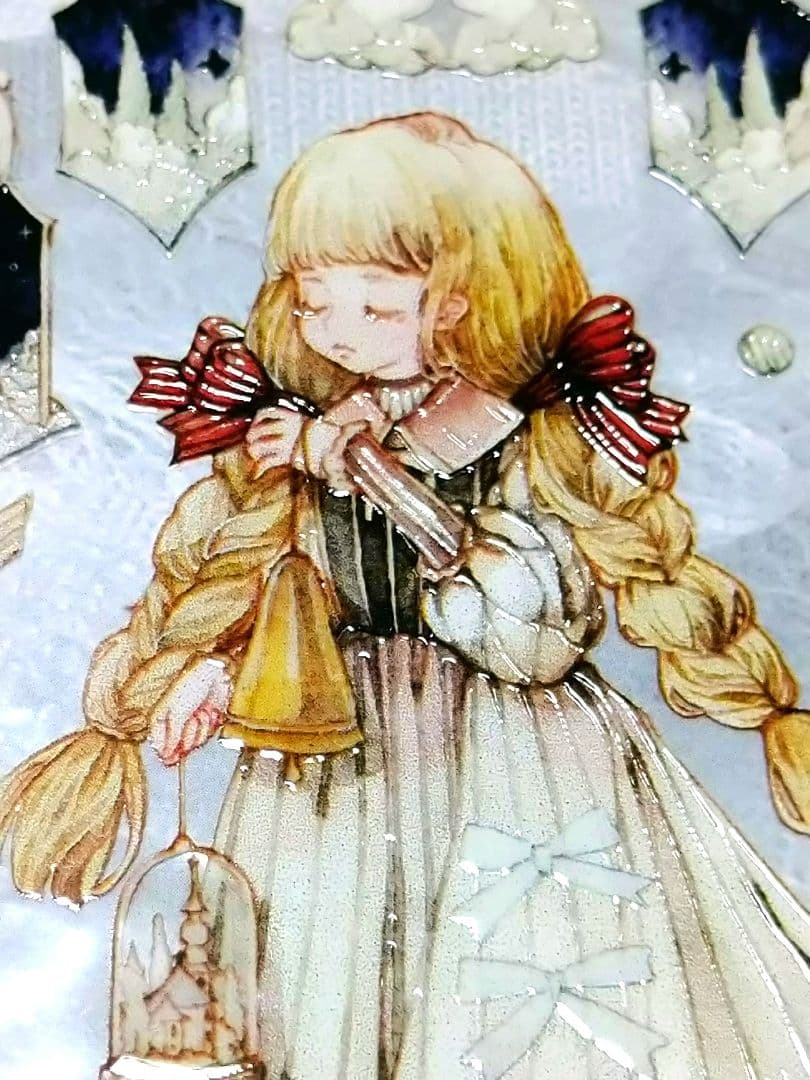 ✩のこり１✩J700＃森林深处(水晶)Reco切り売り海外人物マステ女の子