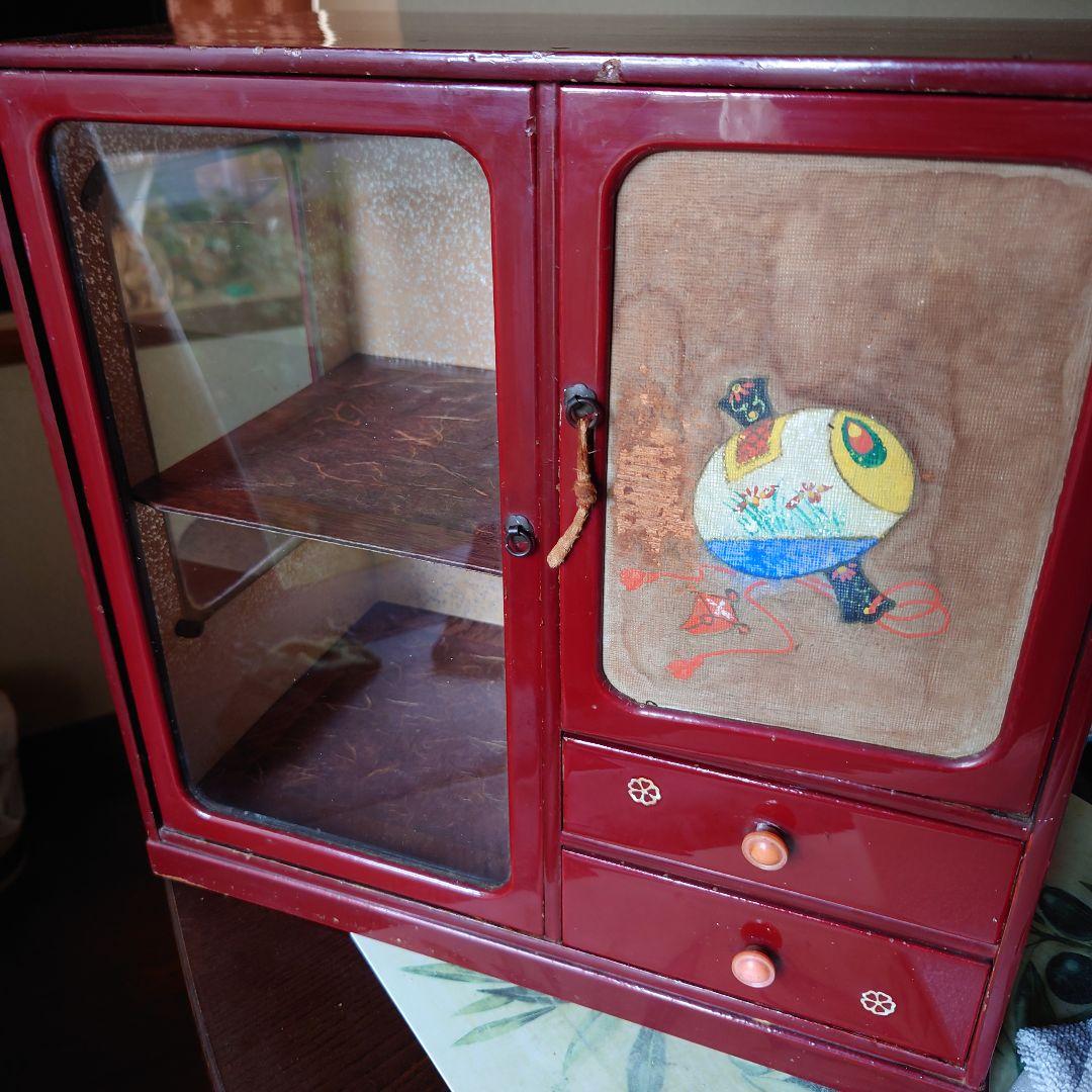 時代箪笥　大正　螺鈿　小箪笥　古箪笥　飾り棚