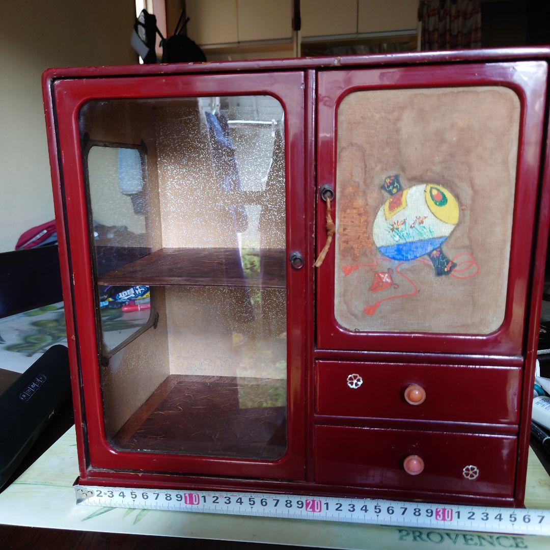 時代箪笥　大正　螺鈿　小箪笥　古箪笥　飾り棚