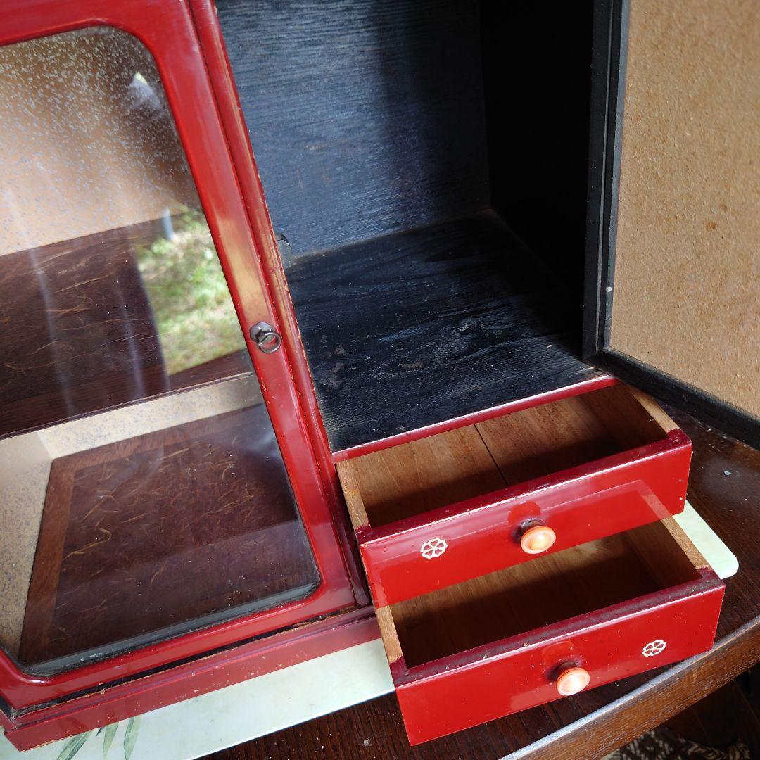 時代箪笥　大正　螺鈿　小箪笥　古箪笥　飾り棚