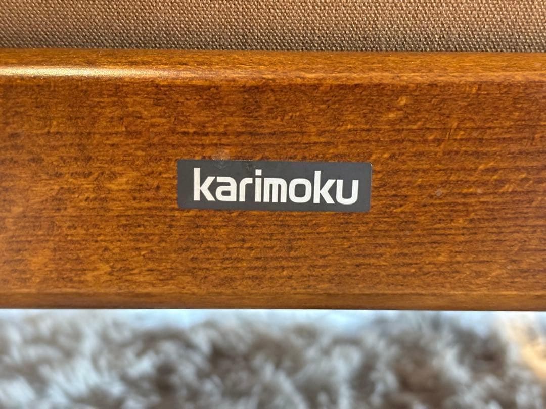 ②カリモク karimoku リクライナー　コロニアル　RC60 レトロ　GG