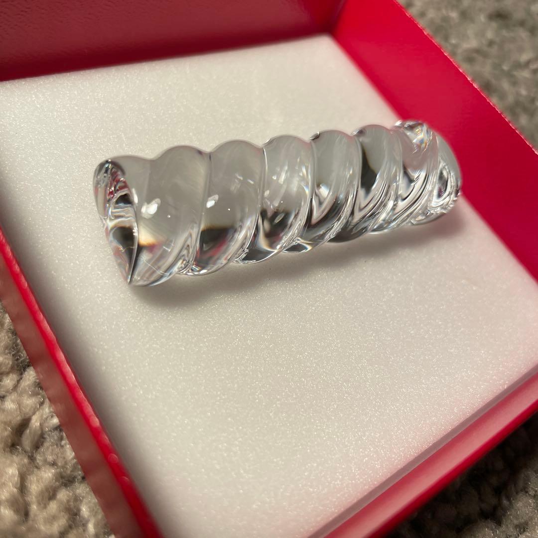 バカラ　ペア　箸置き　バンブー　チョップスティック　ホルダー　箱付き