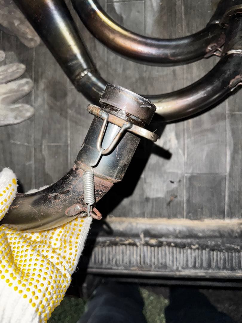 gt380 k2テックマフラー　beetステッカー前期用