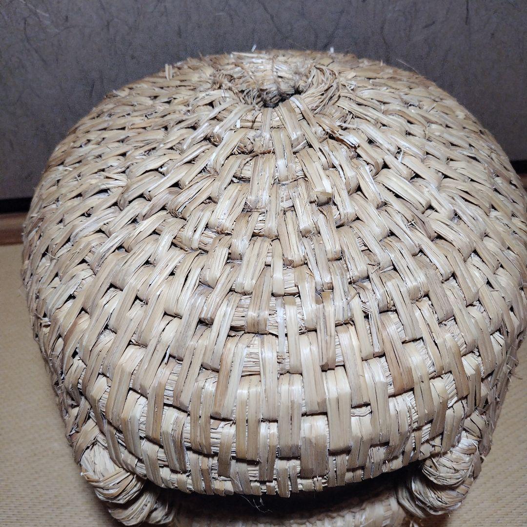 【即購入OK】猫ちぐら　稲わら製品　猫用ベッド