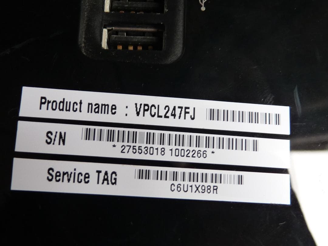 Sony VAIO Lシリーズ VPCL247FJ 難あり