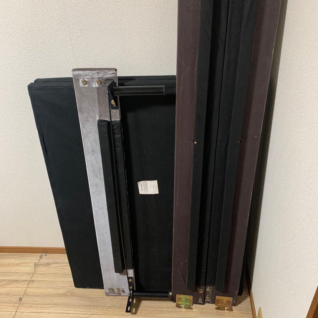 Francfranc ブリッサ ベッド ディンプル セミダブル グレー