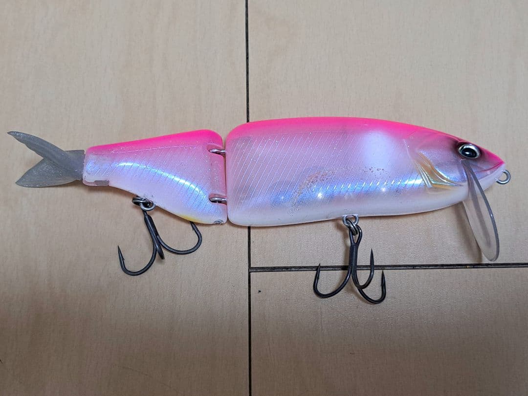 DRT　タイニークラッシュ　長谷川ピンク　1 ビッグベイト　Vテール付き