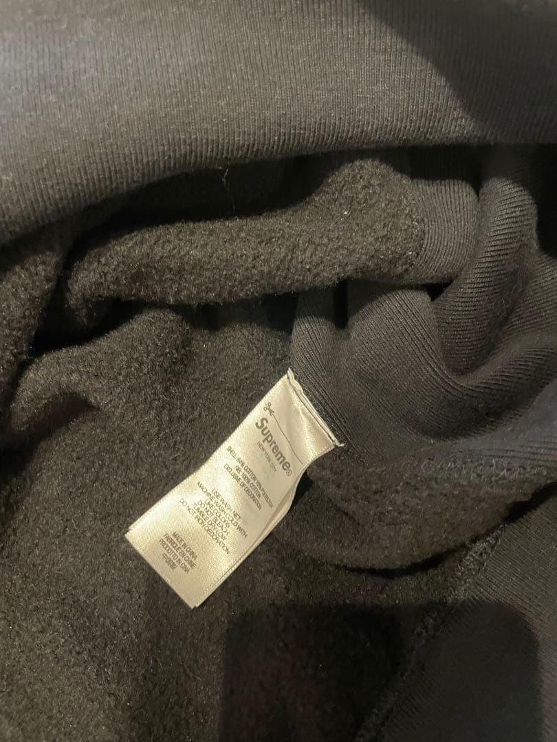 S*O様 Supreme Washed Box Logo Crewneck ブラ