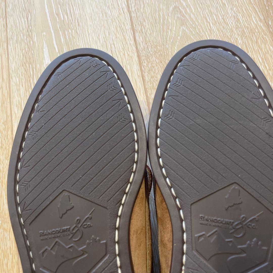 ランコート　ビームスプラス別注　レンジャーモカシン　パラブーツ　GHBASS