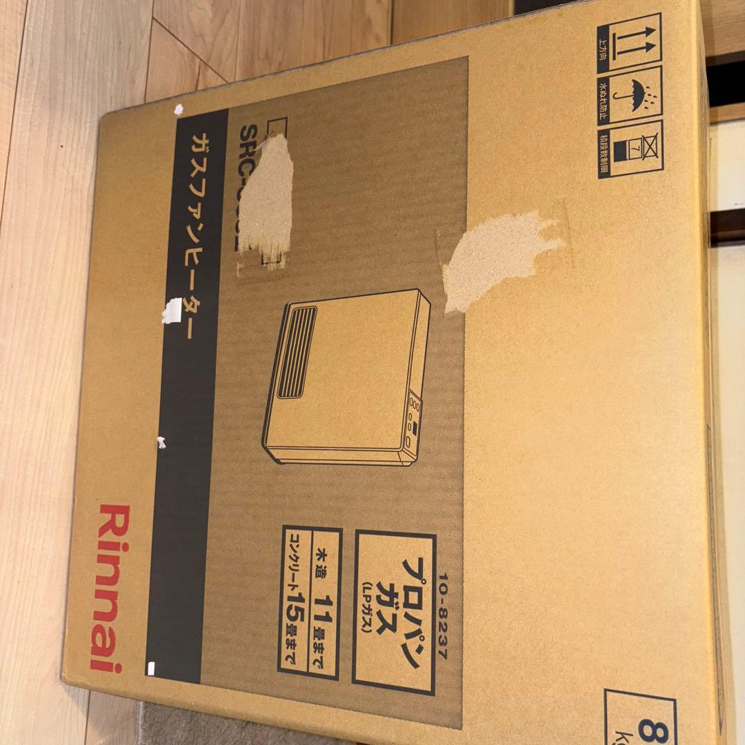 新品・未使用　人気　リンナイガスファンヒーターSRC-365E