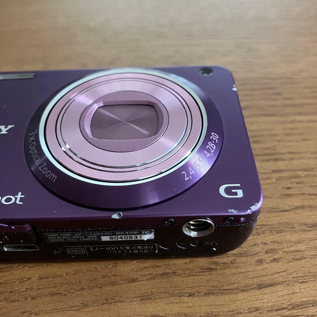 SONY Cyber-shot DSC-WX10 バイオレット　　　　動作確認済
