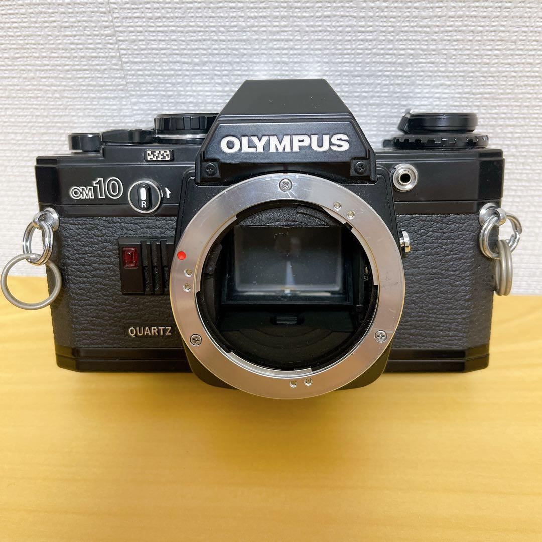 【完動品】OLYMPUS OM10 QD ブラック+ 標準レンズ