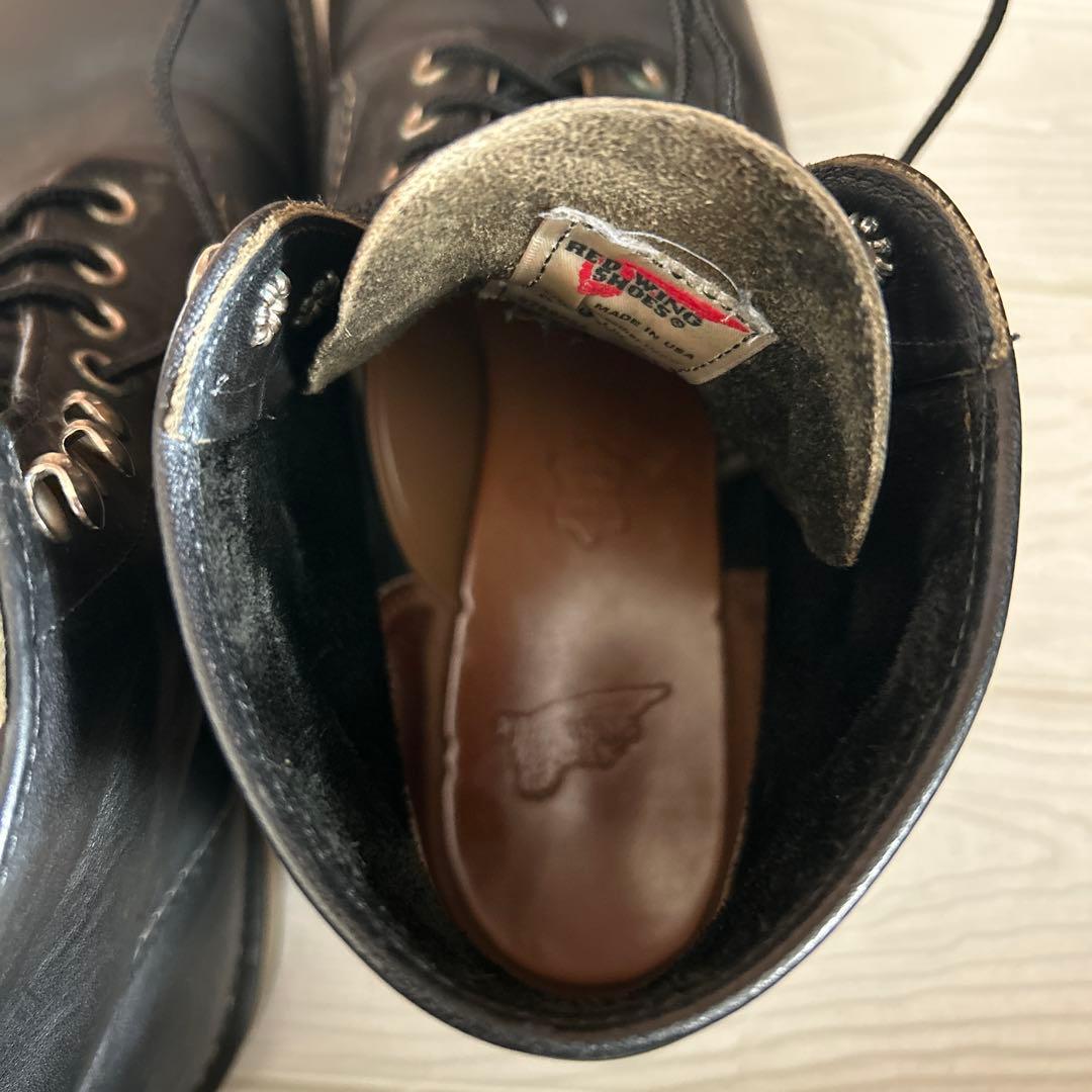【REDWING★レッドウィング】8165★ブラックus9D27㎝ワークブーツ