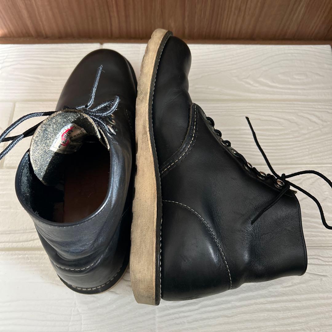 【REDWING★レッドウィング】8165★ブラックus9D27㎝ワークブーツ