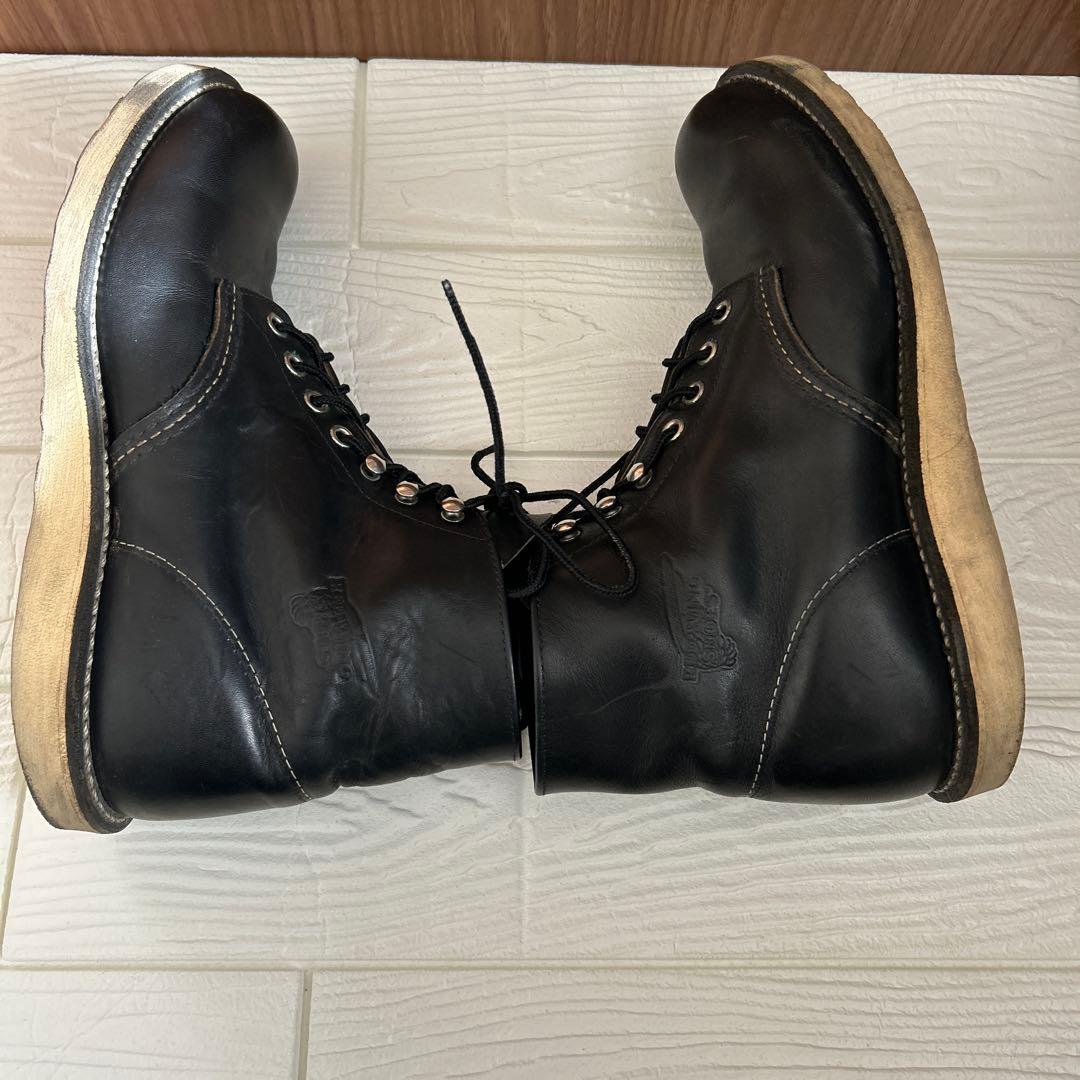 【REDWING★レッドウィング】8165★ブラックus9D27㎝ワークブーツ