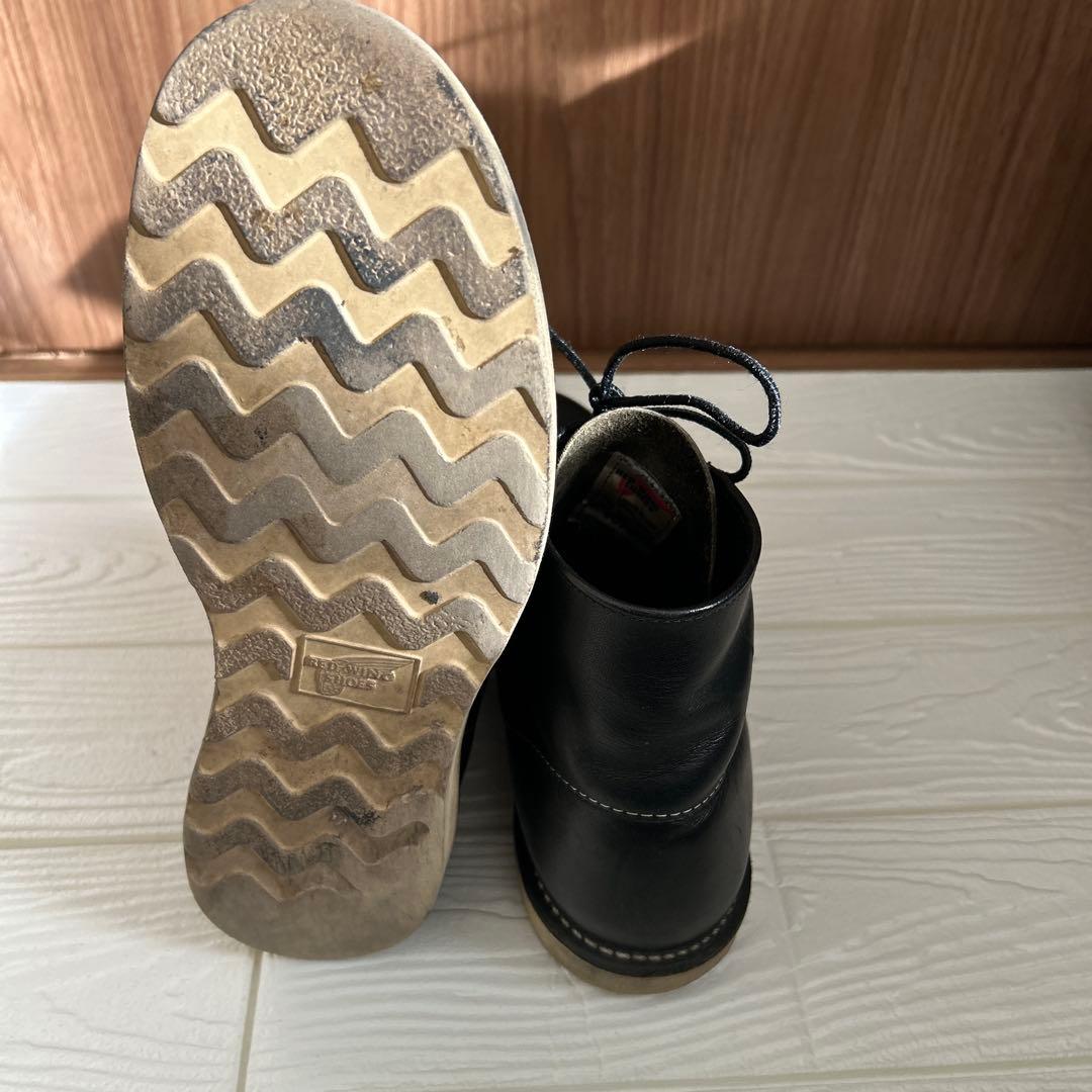 【REDWING★レッドウィング】8165★ブラックus9D27㎝ワークブーツ
