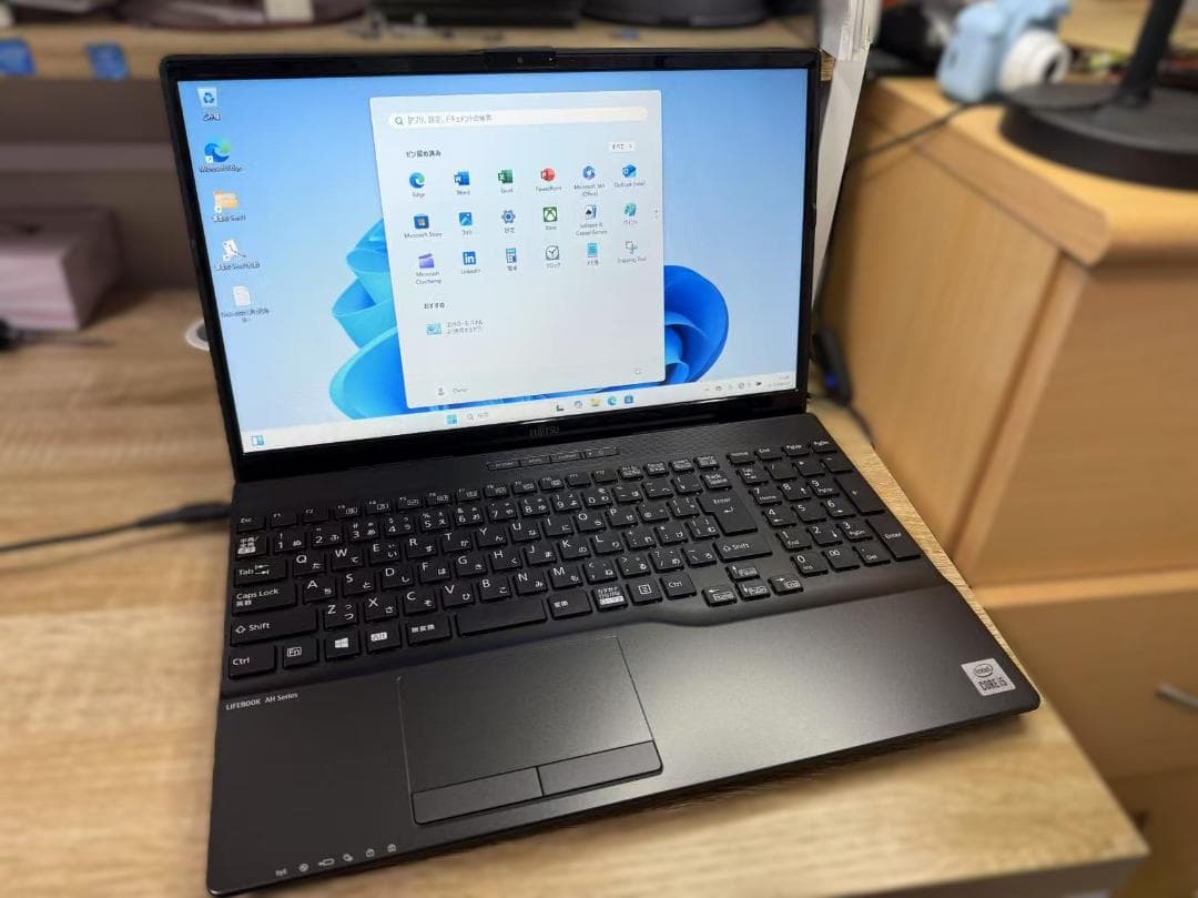 超美品 富士通 第10世代 16GB 新品SSD+HDD Office2021