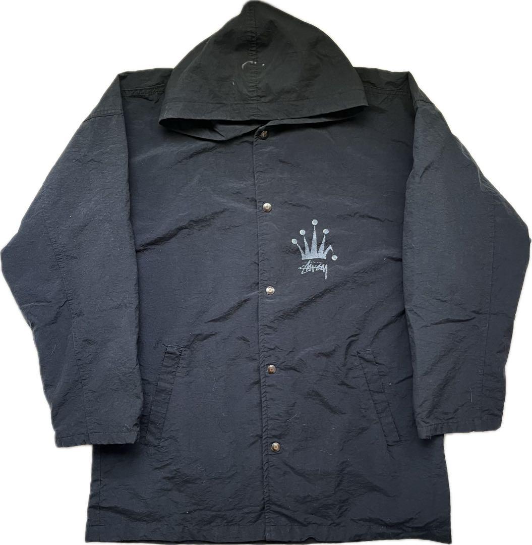 ジャケット・アウター 80s old stussy fooded jacket