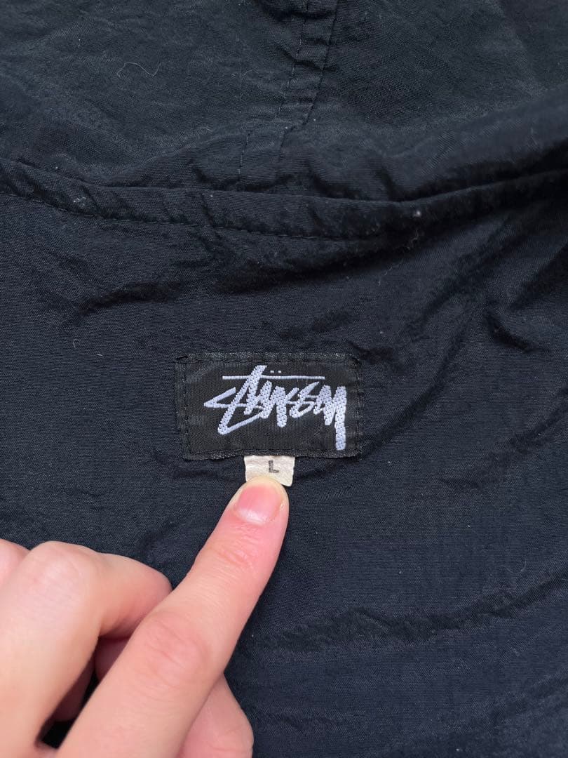 ジャケット・アウター 80s old stussy fooded jacket