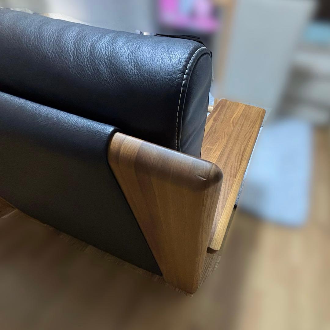 【美品】カリモク 1人がけソファ