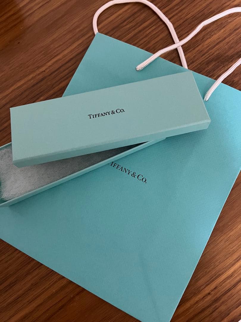 【刻印あり】ティファニーボールペンスターリングシルバー925純正ポーチ付き