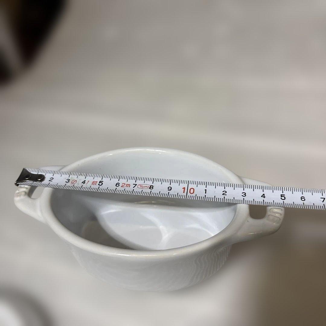 STAUB カラフルボウル 4個セット　　ミニオーバルココット1個