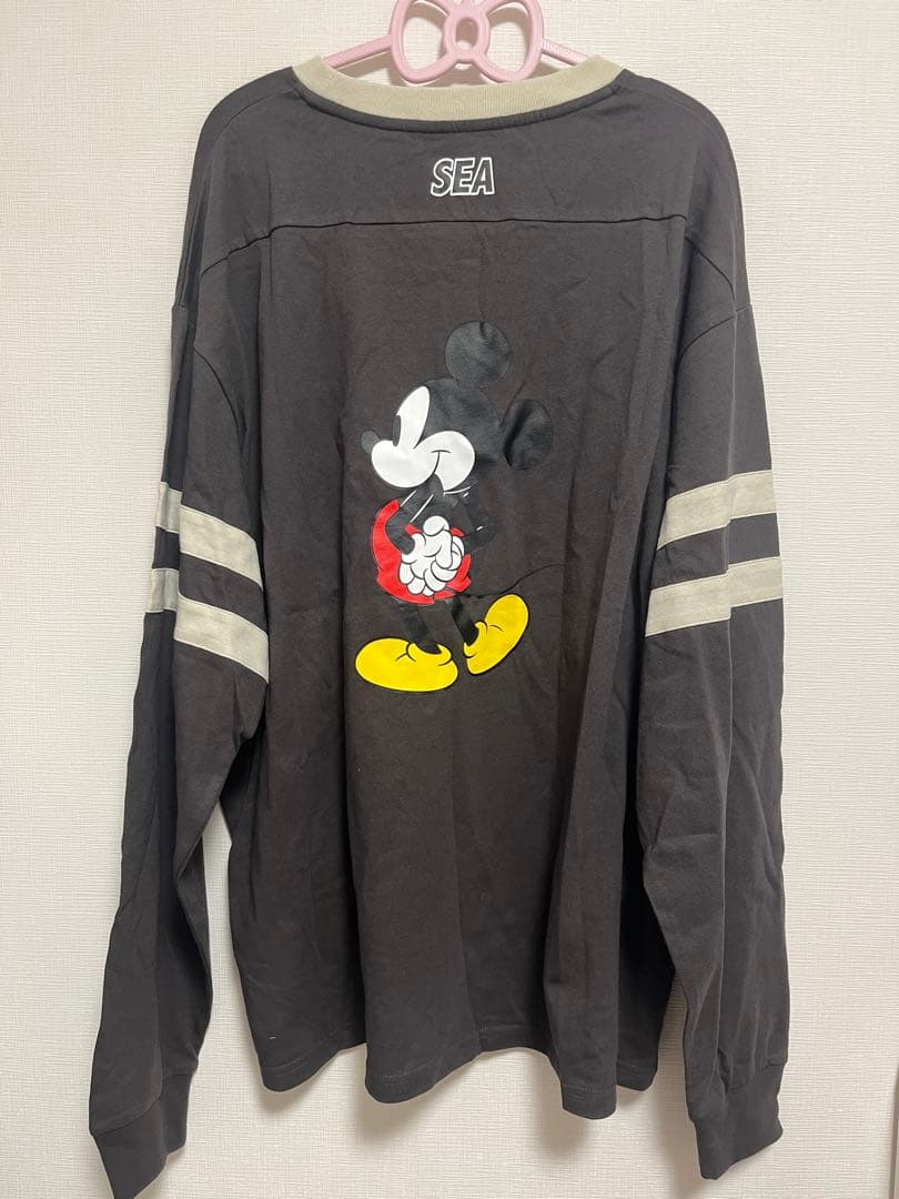 新品 ディズニーコラボ　wind and sea ×disney ミッキー