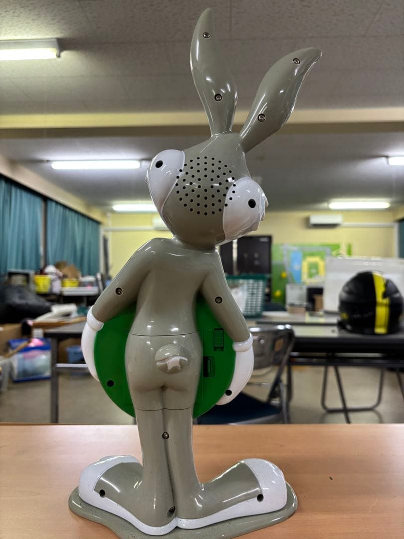 バックスバニー 置時計 スピーカー付き