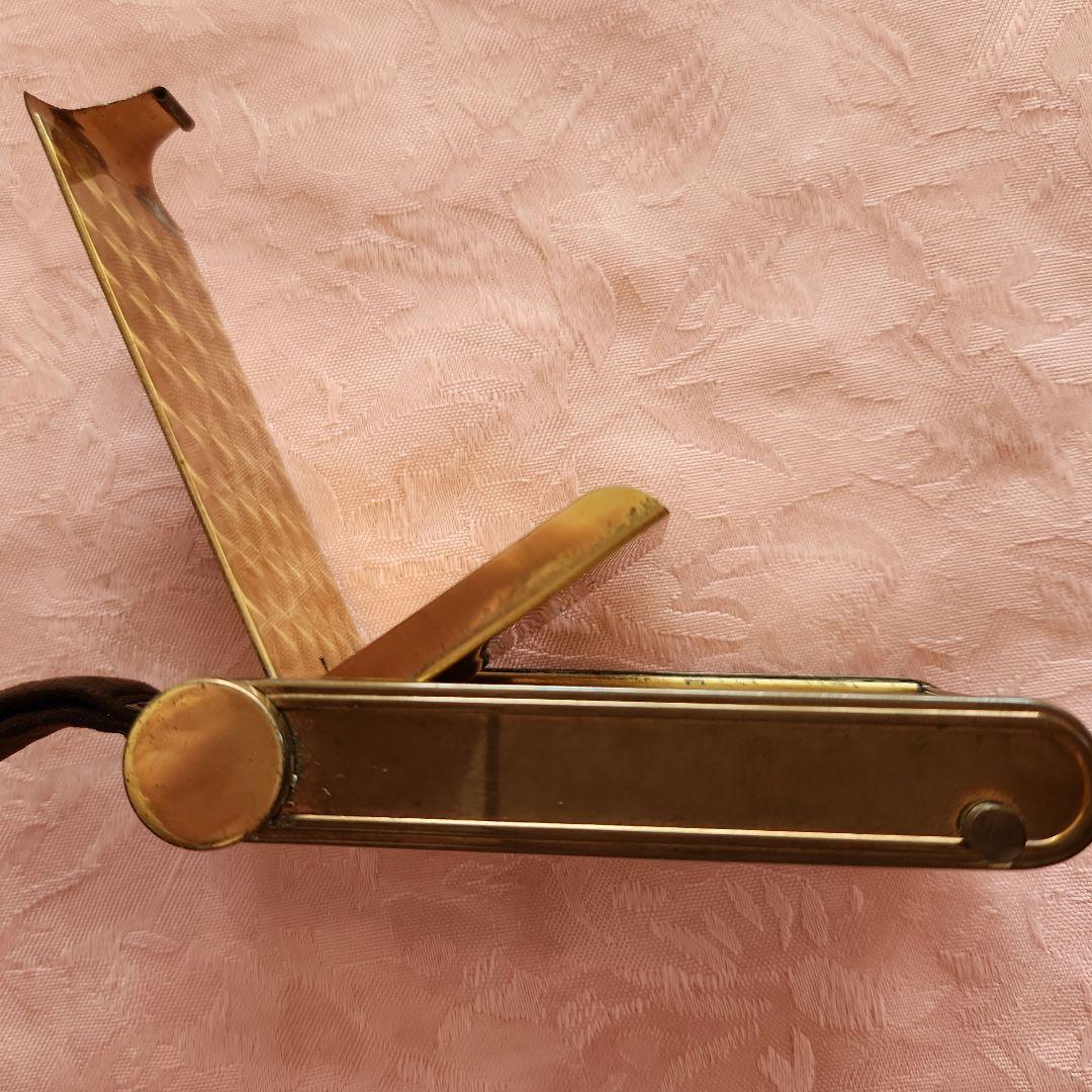 ヴィンテージミュージカルカムラ　アールデコ　ドイツ　ミラー　タバコケース　リップ