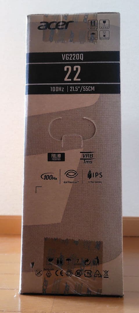 ゲーミングモニター acer VG220QE3bmiix 新品未開封