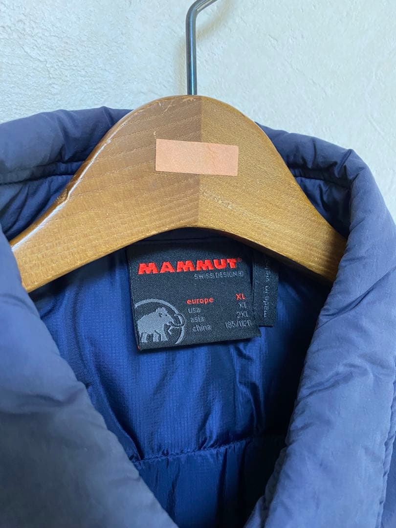 MAMMUT ネイビー ナイロンジャケット XL