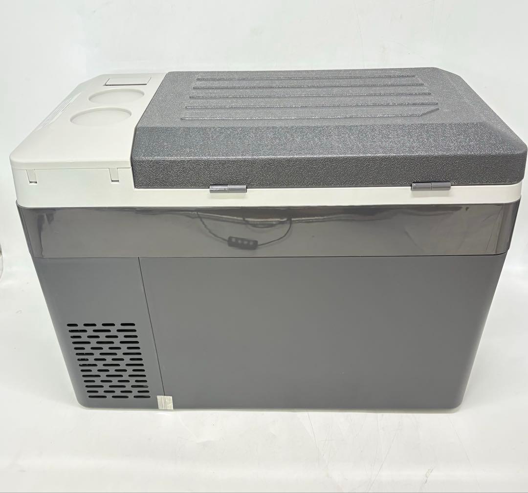 【動作良好・別売バッテリー付】SUNPIE コードレス車載冷蔵冷凍庫 30L