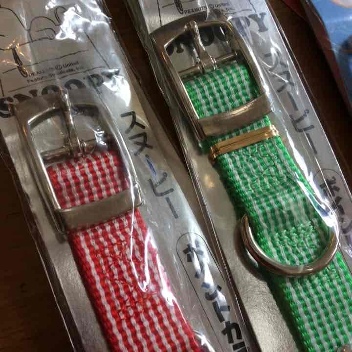 スヌーピードッグカラー１本800円コメください