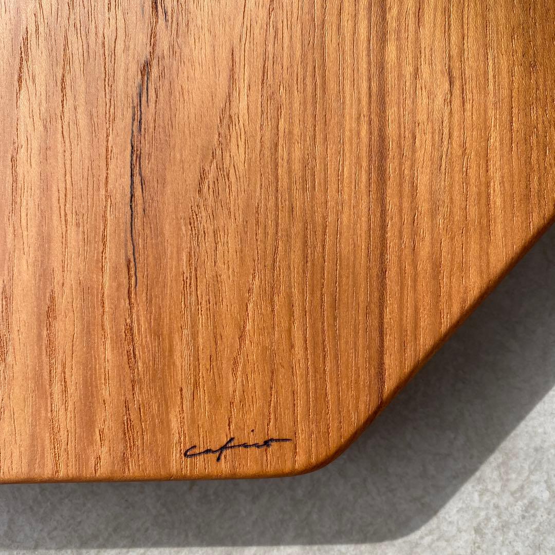 【新品】 CAFICT オクタゴナル チーク カッティングボード