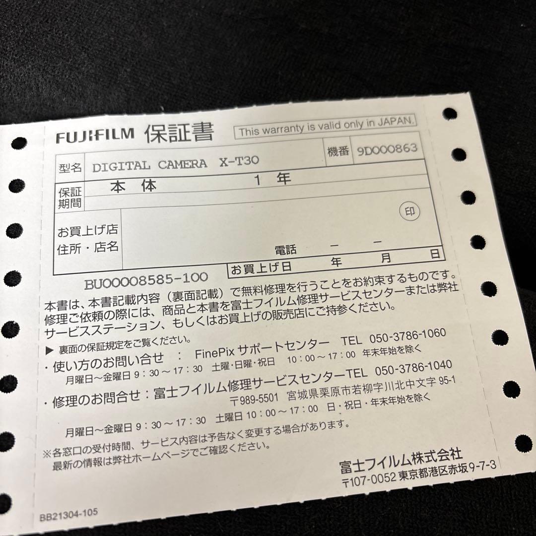 Fujifilm X-T30 ミラーレス一眼 カメラ